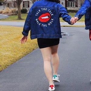 Revolve embroidered jacket